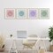 Stupell Industries Personal Affirmations Inspirational 4pc Framed Print Under Glass Set, design by Christine Simpson Art